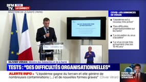 Île de France: "20 centres de prélèvements pour les publics prioritaires" déployés "dès lundi", selon Véran