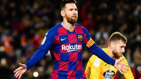 Lionel Messi a porté le Barça face au Celta