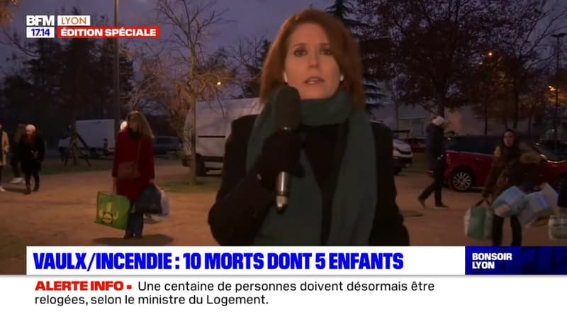 Incendie mortel à Vaulx-en-Velin: les habitants "attritstés", "choqués", "en colère"