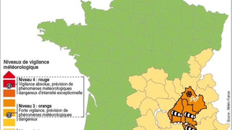 ALERTE ORANGE AUX VENTS VIOLENTS ET À LA NEIGE