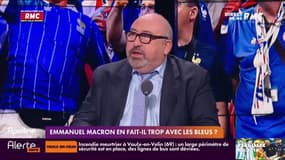 C'est votre avis : Emmanuel Macron en fait-il trop avec les Bleus ? - 16/12