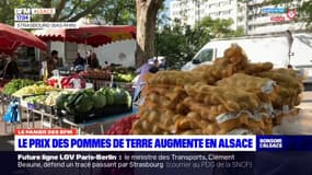 Panier des BFM: le prix des pommes de terre augmente en Alsace