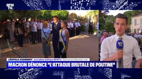 La France, "une nation de paix et de liberté", déclare Emmanuel Macron lors de la cérémonie commémorant la libération de Bormes-les-Mimosas - 19/08
