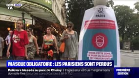 Les Parisiens sont perdus face à l'obligation du port du masque dans certaines rues