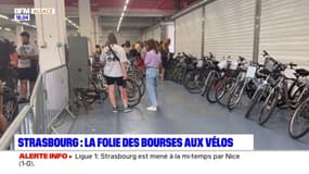 Strasbourg: la folie des bourses aux vélos