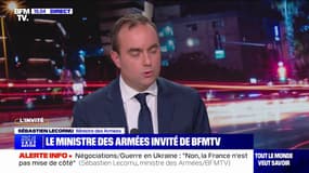 Pourparlers entre l'Ukraine et la Russie: "La France n'est pas mise de côté", assure Sébastien Lecornu
