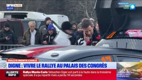 Rallye Monte-Carlo: la ferveur s'est emparée de Digne-les-Bains
