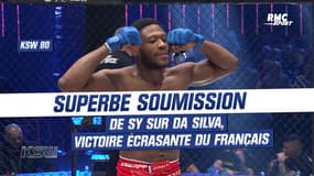 KSW 80 : Superbe soumission de Sy sur Da Silva, victoire éclair du Français