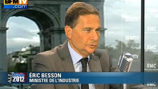 Eric Besson, sur BFMTV et RMC.