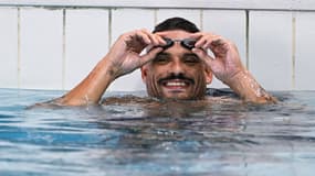 Florent Manaudou à Nice le 18 mars 2024