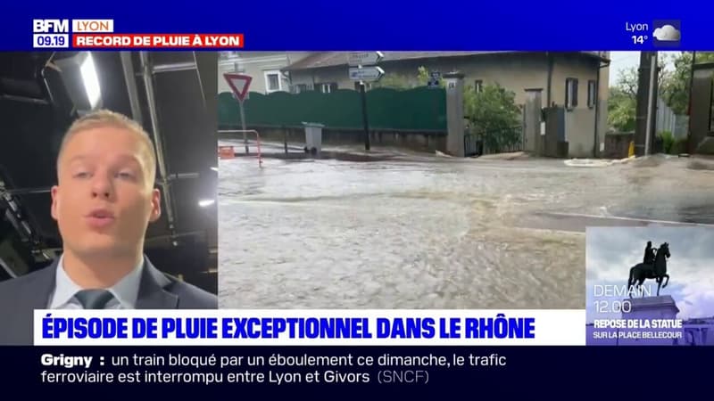 &quot;Le précédent record datait d&#039;avril 1948&quot;: un épisode de pluie exceptionnel dans le Rhône