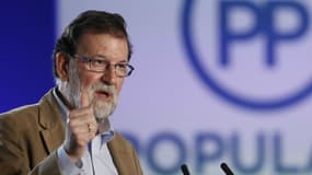 Mariano Rajoy, le Premier ministre espagnol, à Barcelone le 12 novembre 2017