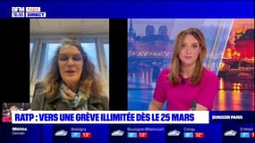 RATP: pour cette membre de l'association des usagers du RER B, la grève du 25 mars "représente une sorte de prise en otage des usagers"