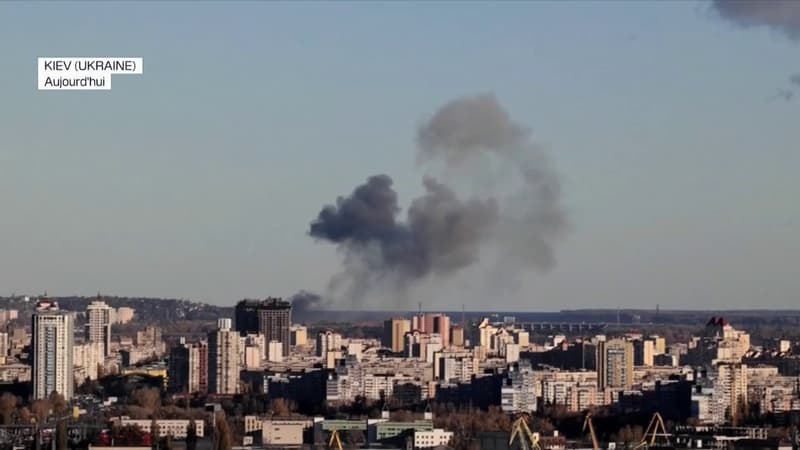 Ukraine: des explosions entendues à Kiev, l'alerte aérienne déclenchée