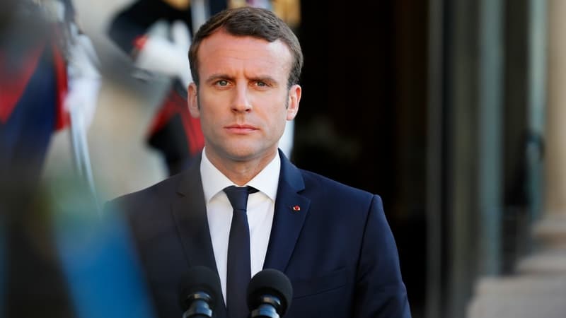 Emmanuel Macron à Station F, le 11 décembre 2017. 