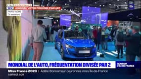 Dans une version courte, le Salon de l’auto attire deux fois moins de visiteurs