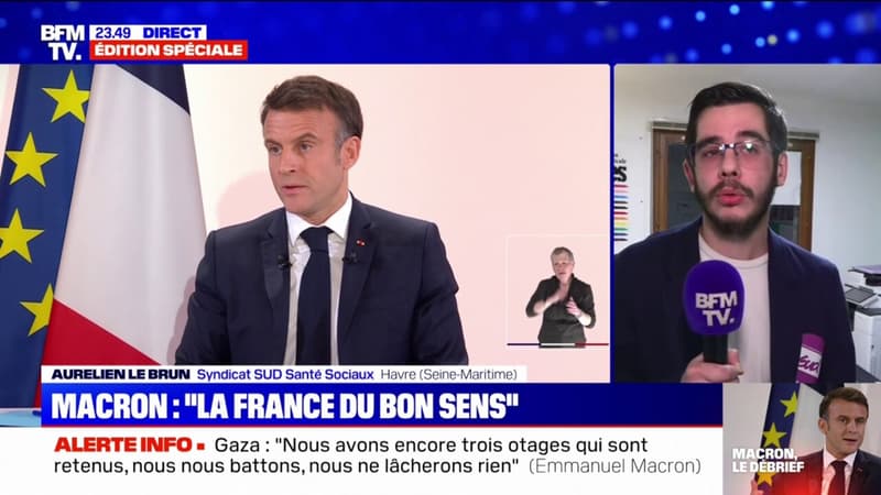 Conférence de presse d'Emmanuel Macron: 