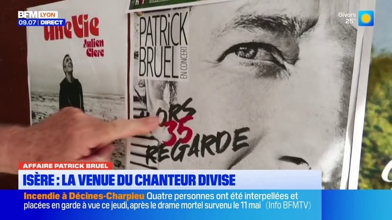 Isère : la venue de Patrick Bruel en concert divise