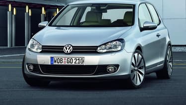 Une modèle de Volkswagen Golf 6 souffrant d'une faille dans son système d'ouverture et de fermeture des portes à distance.
