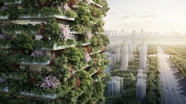 La Chine va construire deux tours végétales.