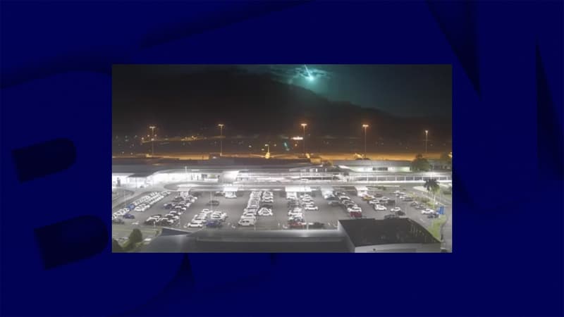Le meteore capture par les cameras de surveillance de l aeroport de Cairns le 20 mai 2023 1642228