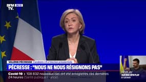 Valérie Pécresse sur la présidentielle: "Nous ne nous résignons pas"