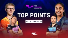 WTT Champions Montpellier : Le top points de la 2e journée avec les frères Lebrun, Gauzy, Pavade... (23 octobre)