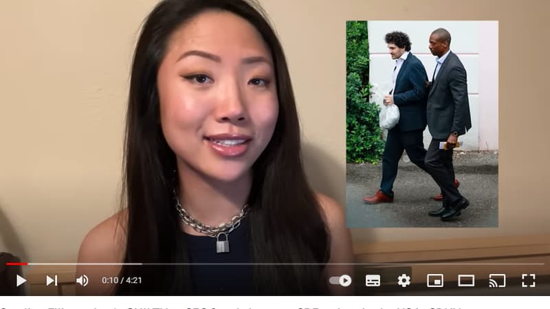L'influenceuse Tiffany Fong choquée par un article évoquant sa rencontre avec Sam Bankman-Fried