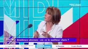 Résidence alternée : est-ce le meilleur choix ? "Au départ j’avais un peu de réticence, puis j’ai trouvé cette idée plutôt bonne." dit Catherine Rambert.