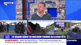 Thierry Desforges (vice-président de la FNSEA Essonne): "Les Soulèvements de la Terre, c'est plutôt sabotage et caillassage"