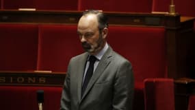 Edouard Philippe à l'Assemblée nationale le 14 avril 2020.