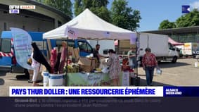 Pays Thur Doller: une ressourcerie éphémère fait la tournée des marchés