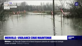 Inondations: début de la décrue dans le Nord, les niveaux d'eau se stabilisent