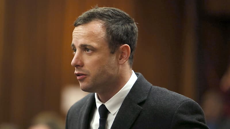 Oscar Pistorius, lors de son procès le 8 juillet 2014.