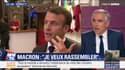 Macron : "je veux rassembler"