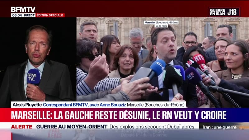Municipales à Marseille: Benoît Payan ferme définitivement la porte à une alliance avec LFI