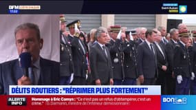 Gendarme tué à Mougins: "Ils attendent de nouvelles mesures de protection", relate le sénateur Leroy