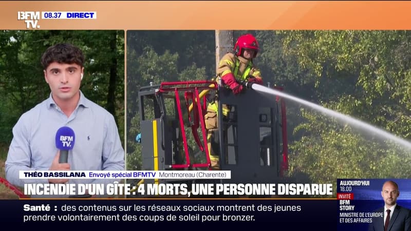 L'incendie d'un gite fait 4 morts, une enquête a été ouverte ce mardi