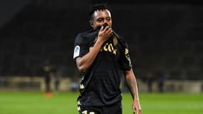 Gelson Martins lors du match Nîmes-Monaco, au Stade des Costières le 31 janvier 2020
