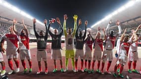Les joueurs de Monaco ont déjà fêté leur huitième titre en Ligue 1, qui aura vraiment du mal à leur échapper.