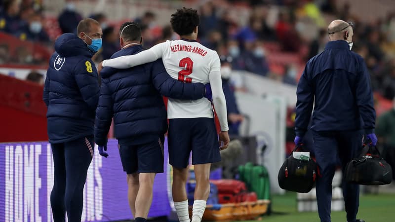 Angleterre: inquiétude pour Alexander-Arnold, sorti blessé