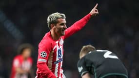 Antoine Griezmann lors de la victoire de l'Atlético de Madrid face au Celtic Glasgow (6-0, Ligue des champions), le 7 novembre 2023