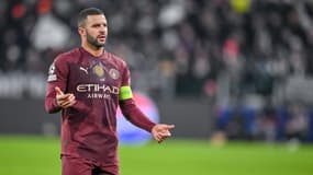 Kyle Walker lors du match de Ligue des champions face à la Juventus, le 11 décembre 2024.