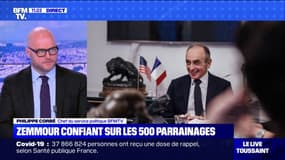 Présidentielle: Éric Zemmour affirme avoir 500 promesses de parrainages