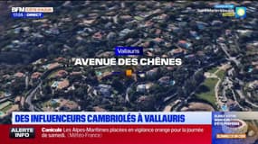 Vallauris: une villa occupée par des influenceurs cambriolée