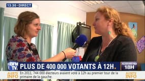 Premier tour de la primaire de la gauche: 400 000 votants à 12h, un échec ?