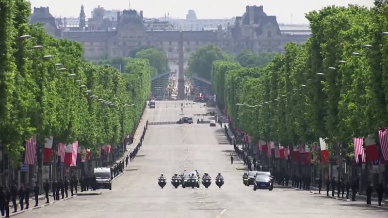 Suivez la cérémonie à l'Arc de Triomphe avec Joe Biden et Emmanuel Macron