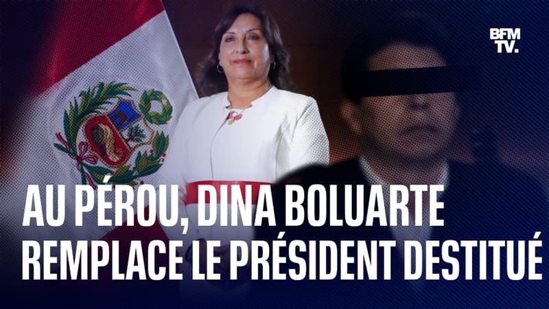 Pérou: Dina Boluarte devient la première femme présidente après la destitution de son prédécesseur