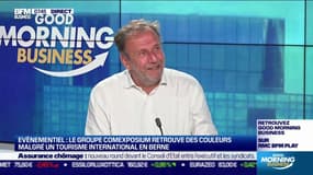 Renaud Hamaide (Président de Comexposium): "Entre la fin du salon de l'agriculture il y a 18 mois et le mois de septembre, l'activité était réduite à presque zéro, maintenant on redémarre et on est content!"