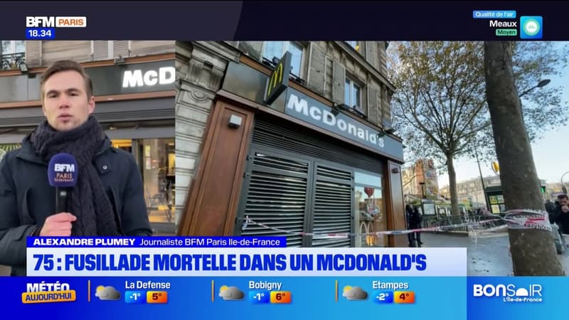 Paris: un sexagénaire abattu par balles dans un McDonald's